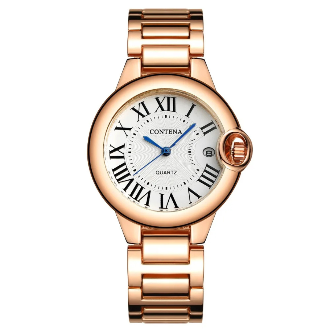 Damen-Armbanduhr Bleu Aurore – Roségold
