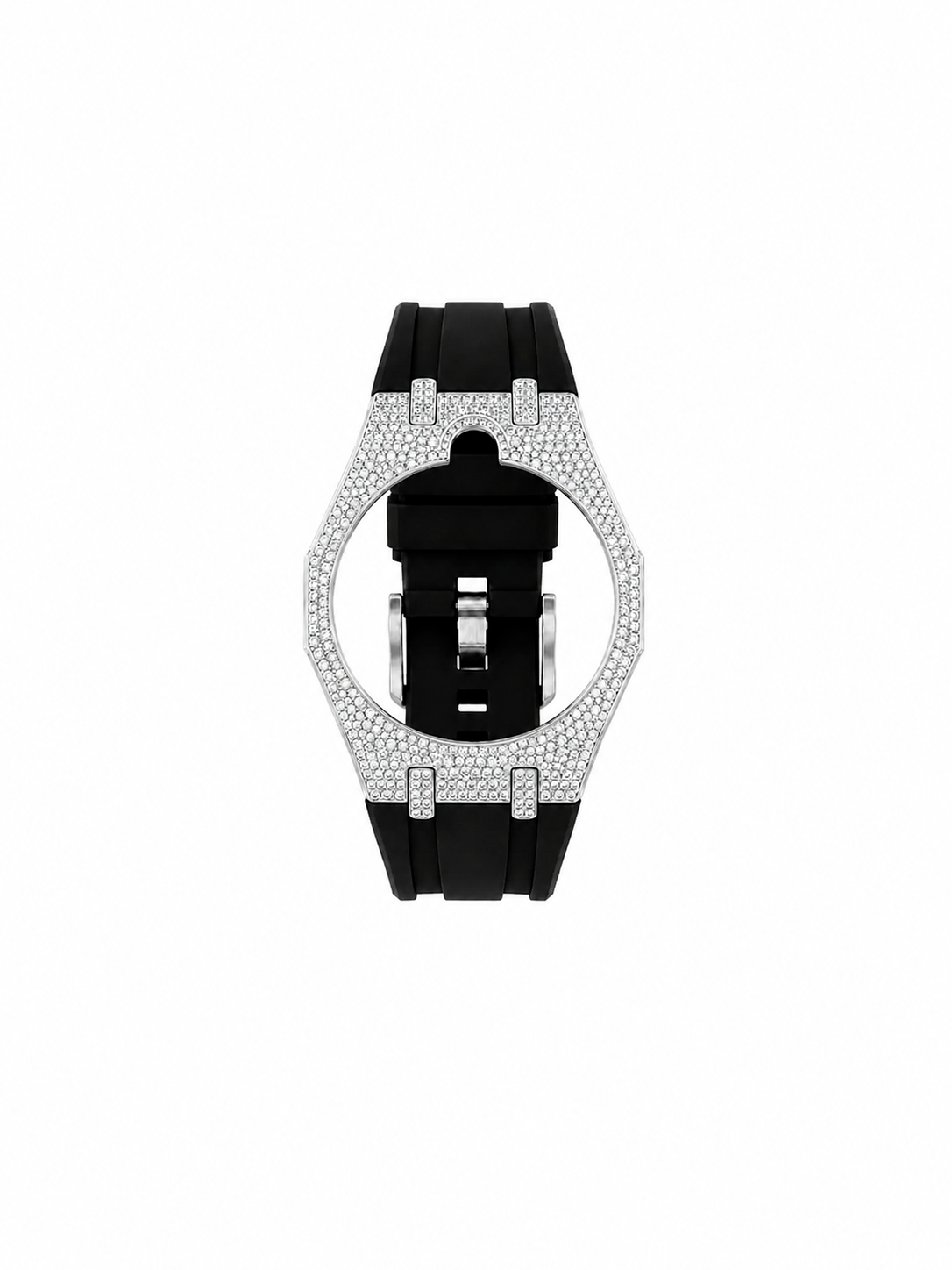 SILICONE & STRASS FRAME BRACELETS