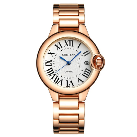 Damen-Armbanduhr Bleu Aurore – Roségold