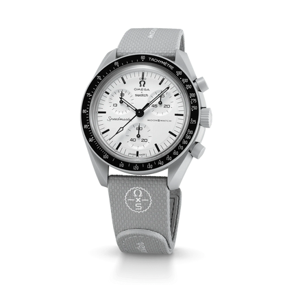 MOONSWATCH GREY/GREY RUBBER