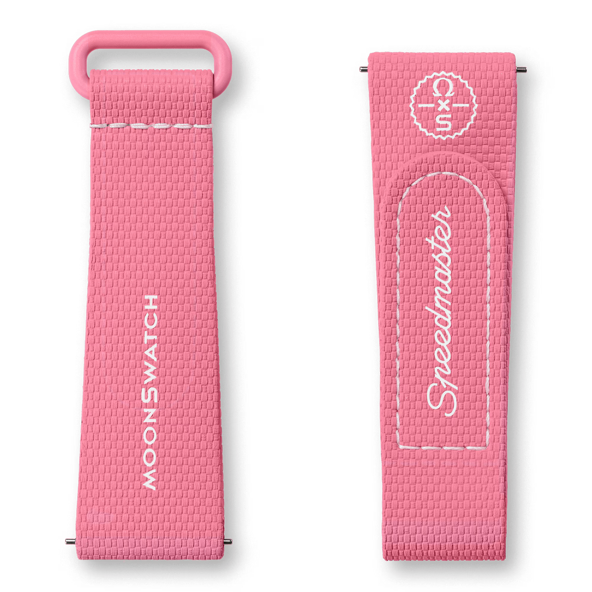 MOONSWATCH LIGHT PINK/WHITE RUBBER