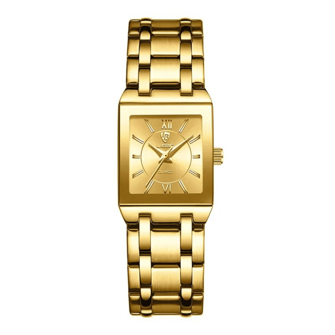 Damen-Quarzuhr Sion Gold – Gold