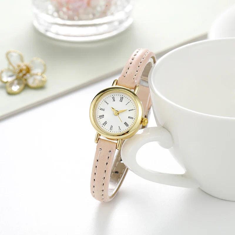 Damen-Armbanduhr Casual Fashion – Weiß