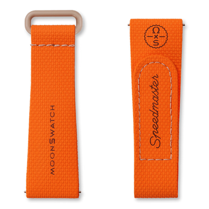 MOONSWATCH ORANGE/SAND RUBBER