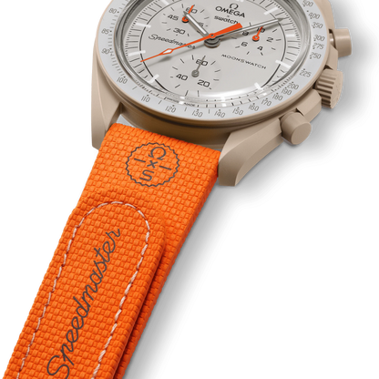 MOONSWATCH ORANGE/SAND RUBBER