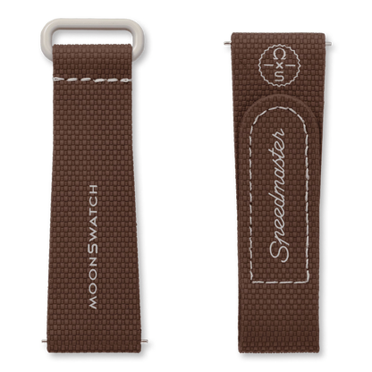 MOONSWATCH BROWN/BEIGE RUBBER