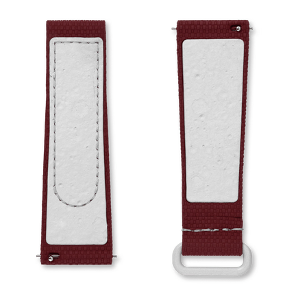 MOONSWATCH BORDEAUX/LIGHT GREY RUBBER