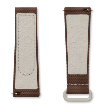 MOONSWATCH BROWN/BEIGE RUBBER