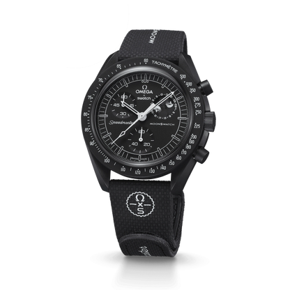 MOONSWATCH BLACK/BLACK RUBBER