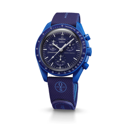 MOONSWATCH NAVY BLUE/BLUE RUBBER
