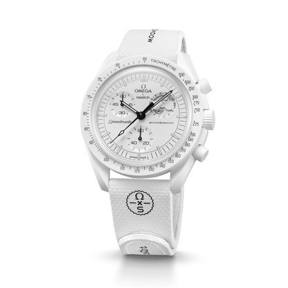 MOONSWATCH WHITE/WHITE RUBBER